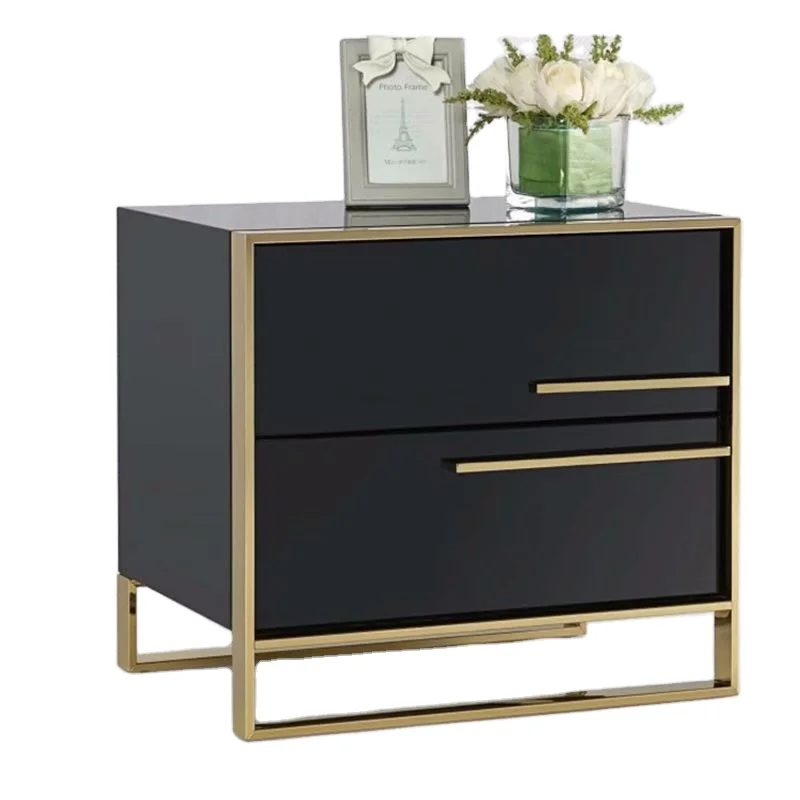 Оптовая продажа, Высококачественная мебель для спальни, подставка в современном стиле, прикроватный столик из цельного дерева