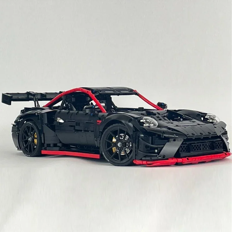 Новый MOC-182607 суперкар 1:8 масштаб гоночный автомобиль гиперкар 42056 Модель Сборка строительных блоков детские игрушки подарки на день рождения