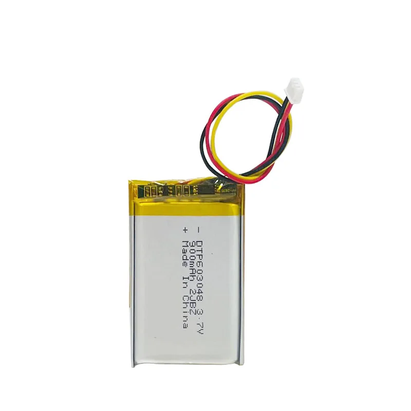 BIS Approved Lithium Ion Battery 603048 Small Lipo Batteries Rechargeable 3.7V Li Ion Battery 900mah for Smart Watch