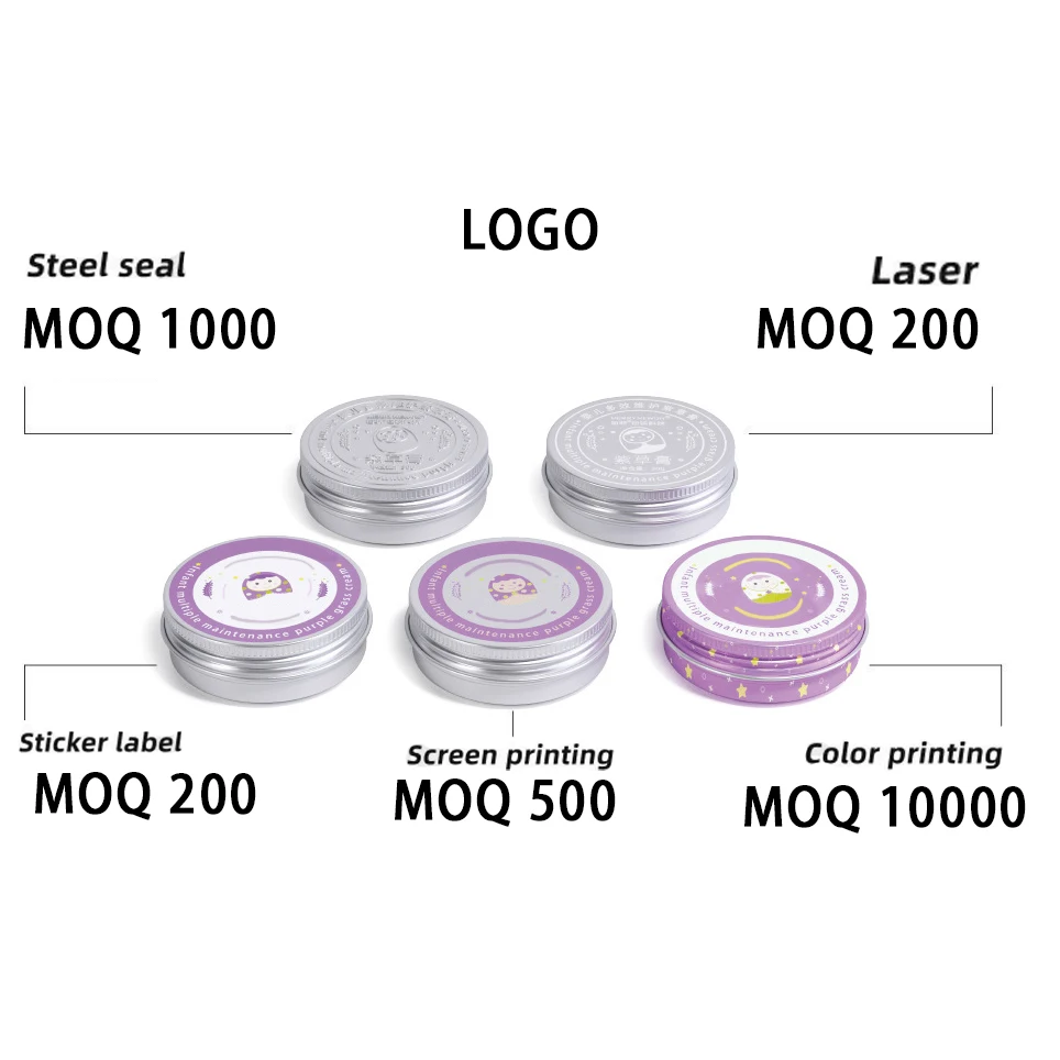 8 oz Metal Candle Tin Scented Candle Jar Round Scented Candle Tins Container