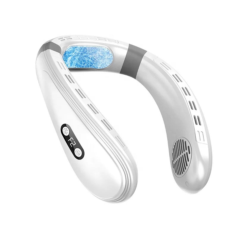 K011 Portable Neck Fan Rechargeable outdoor Hand-Free neck fans 3 Speed Adjustable portable Perfect for working cooling