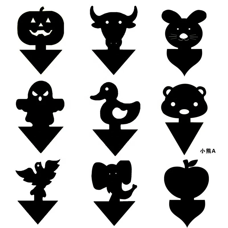 Factory Direct Sale Insect Traps Sticky Horticulture Vegetables Cartoon Shape Fruit Fly Sticky Traps For Insect Trap