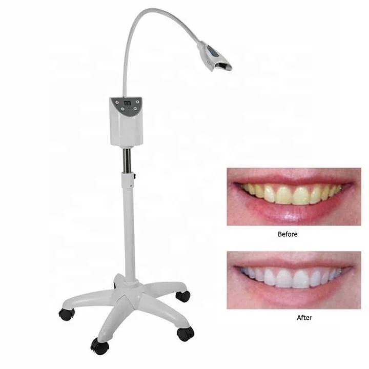 Professional Dental Clinic and Salon Use Cool Blue Light Led Teeth Whitening Lamp, Cheapest Teeth Whitening Machine for SPA