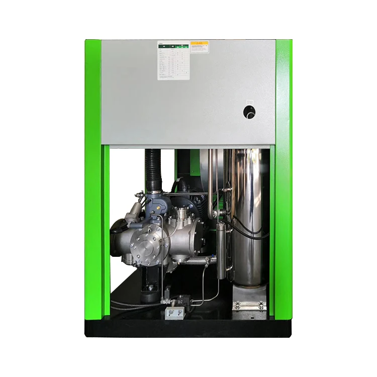 Low Noise 15kw 20hp 8bar Water Lubrication Oil Free Screw Air Compressor For Sale