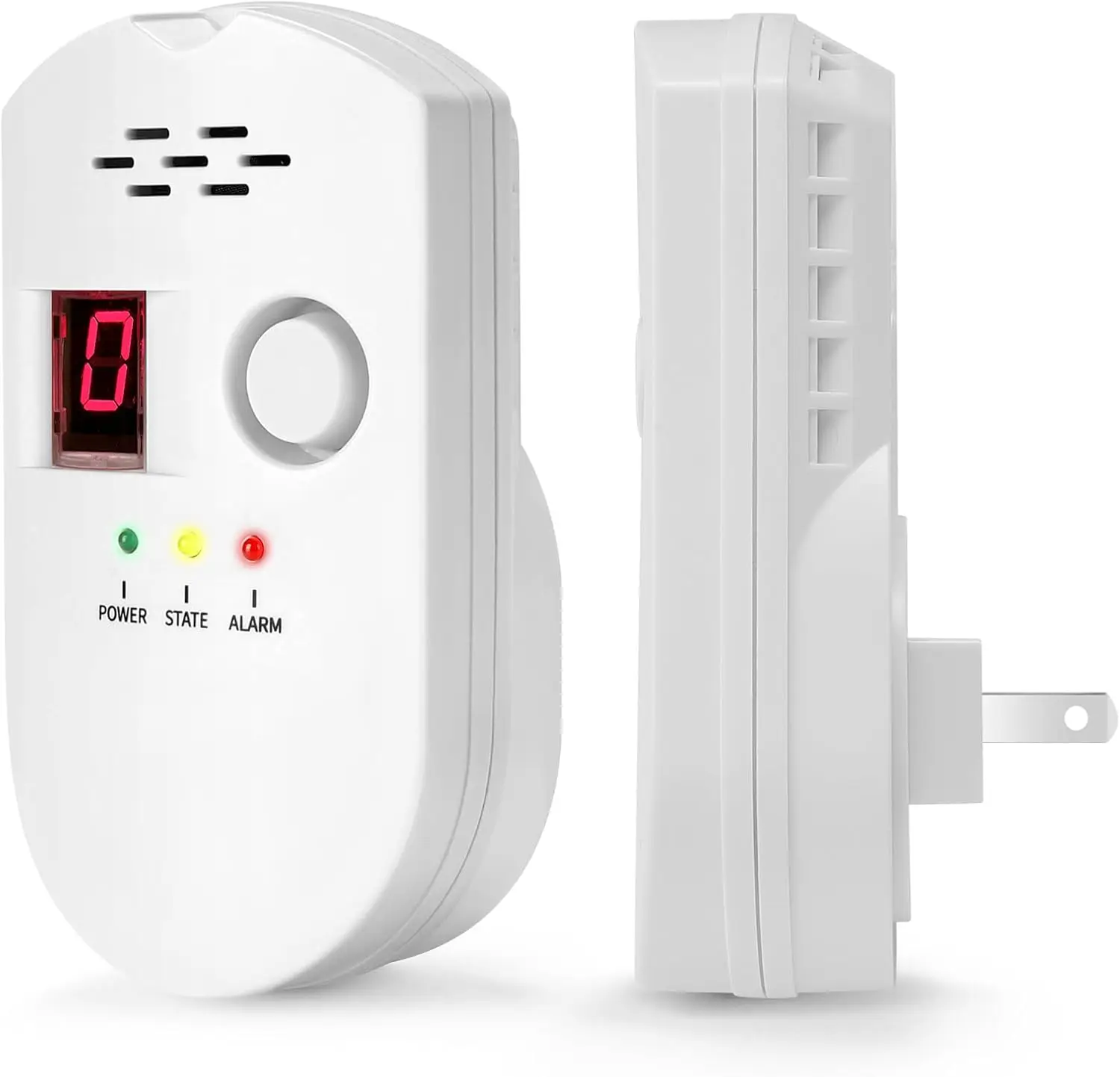 Natural Gas Leak Detector for Home Plug-in Audible and Visual Combustible Gas Alarm Monitor