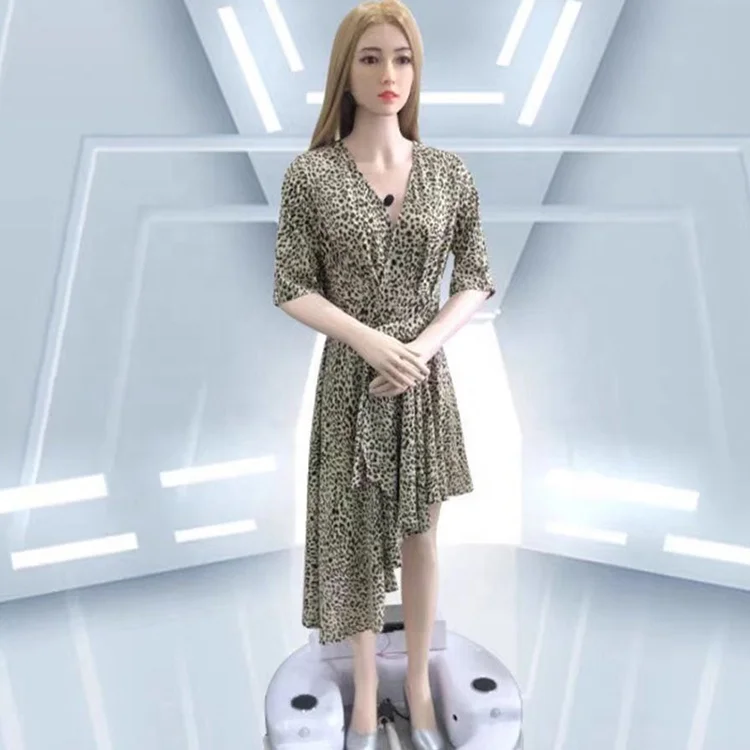 Humanoid Female Robots Intelligent Humanoid  Automated Delivery Robot Artificial Intelligence  Restaurant Waiter Robot