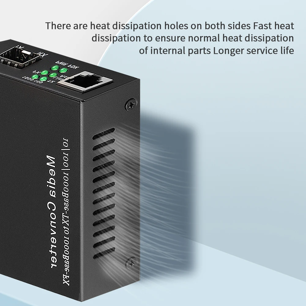 High Quality Fiber Optic Extender Female Media Converter Waterproof Connector