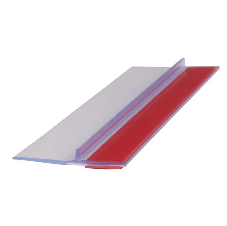 Dust proof seals anti-insect plastic sealing strips with adhesive tape for garage door bottom weather floor sound insulation