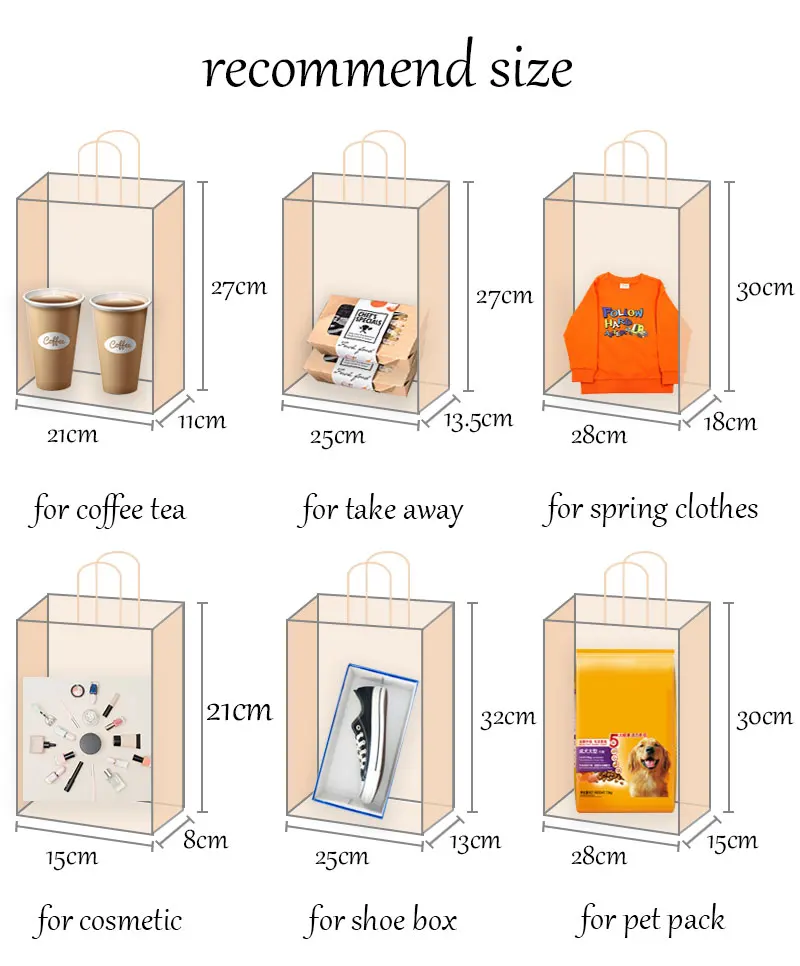 Wholesale Kraft Paper Bag Gift Shopping Paper Bag With Logo For Clothing Custom Packaging Bag