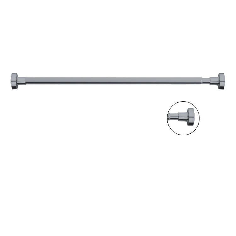 custom shower curtain rod oval shower rod chrome aluminium l shape shower rod