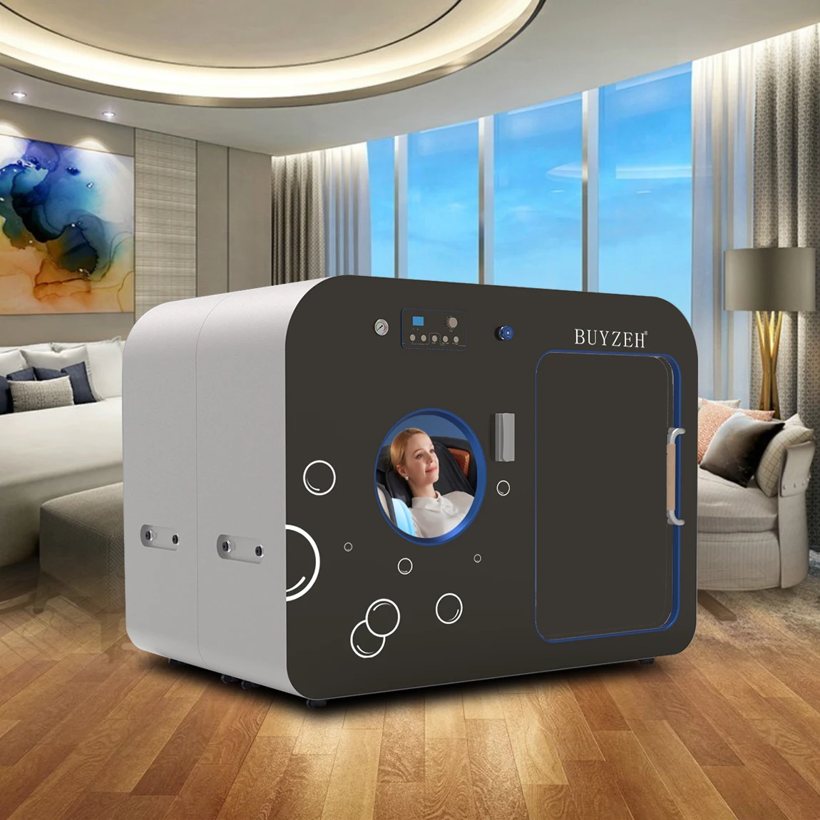 BUYZEH NEW Design HBOT Therapy for  Beauty Spa wound Wholesale Oxygen Chamber
