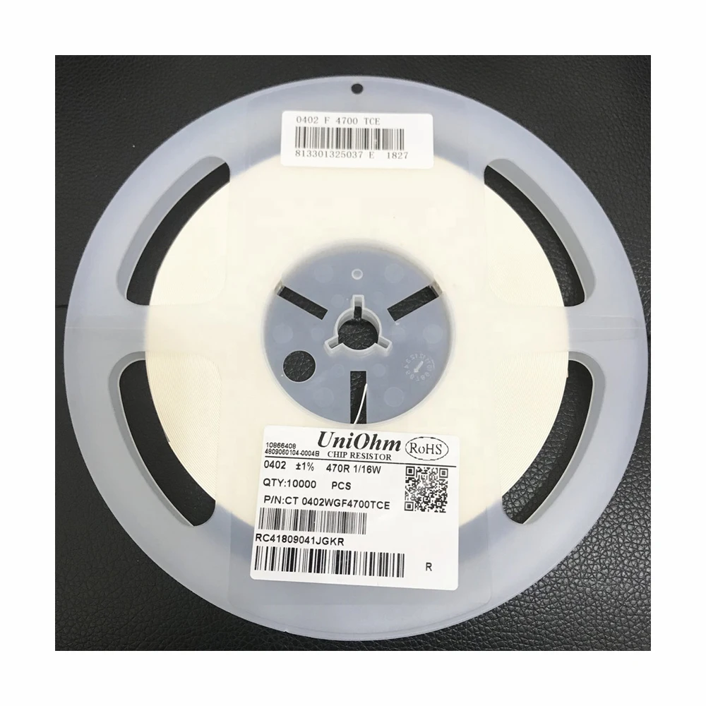 Лидер продаж, товары всех серий, список Bom, предложение, резистор Res 1/16w 0,0625 w 0402 470r 470 Ohm 1%