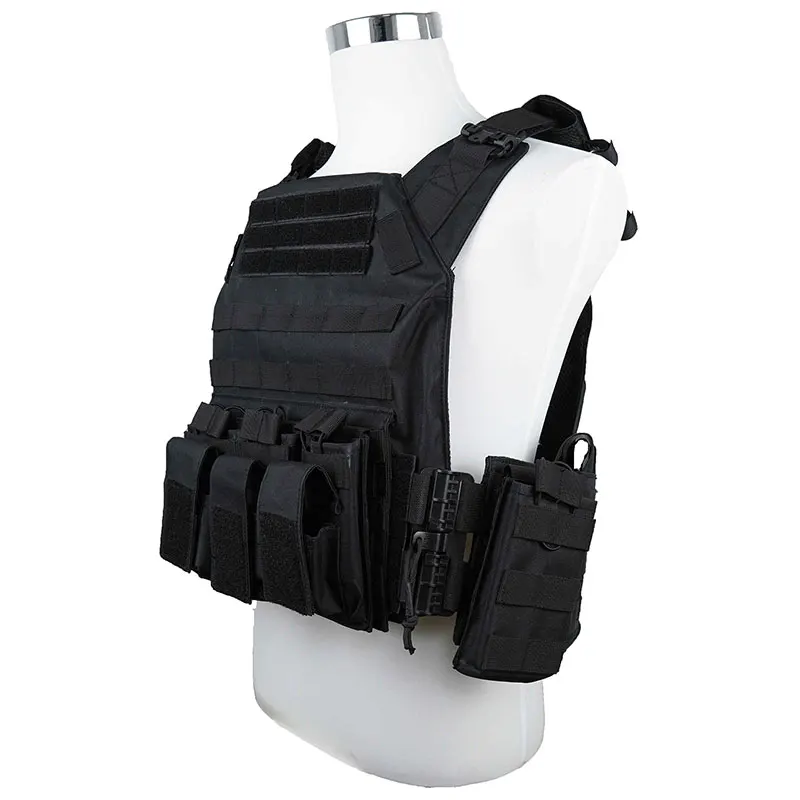 Protect U Buckle Body Guard Vest Light Weight Stab Proof Aramid/PE Tactical Weight Vest Tactical Vest Quick Release