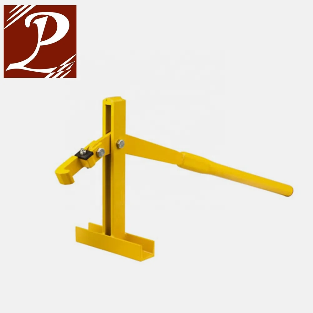 Remover hand tool yellow power coated electric fence Y post lifter/star picket puller/fence post lifter