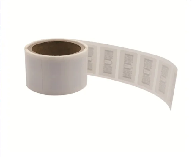 Free samples long distance passive rfid labels UHF 860-960mhz  rfid 80*45mm with roll package