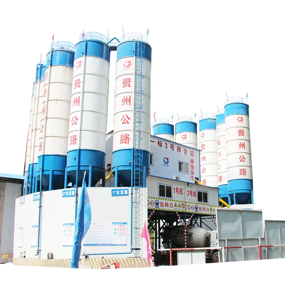High Performance ready mix concrete batching plant price