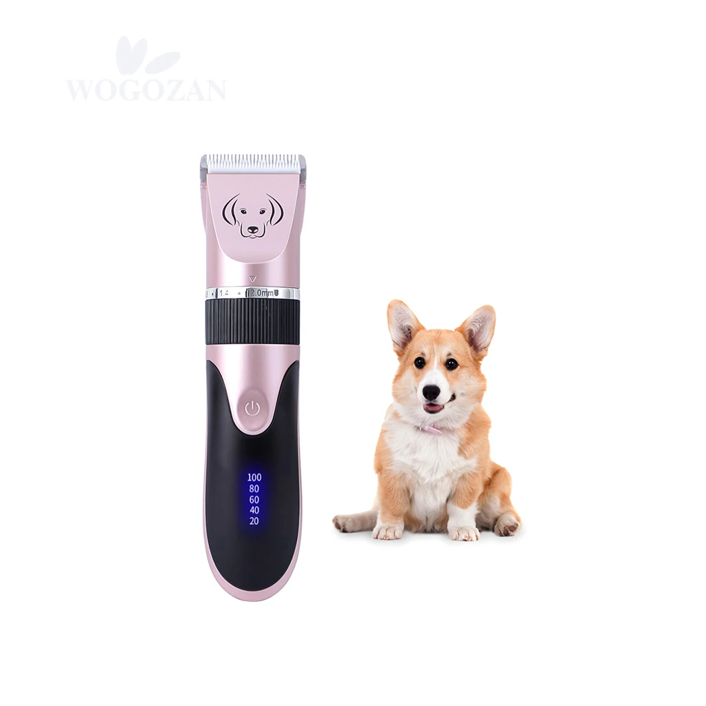
Pet USB Rechargeable Hair Clipper Shaver Electric Dog Cutter Set Grooming Small Pet Dog Hair Trimmer Remover 