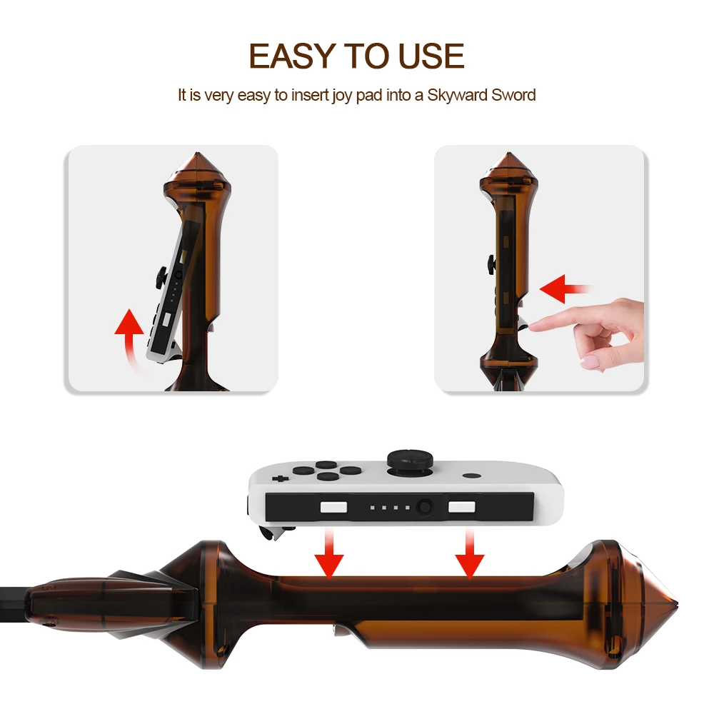 Master sword shape game card storage case for Switch