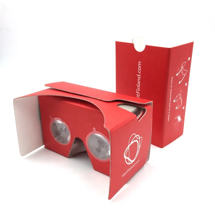 3D очки виртуальной реальности с пользовательской печатью логотипа Vr Google Cardboard 2,0