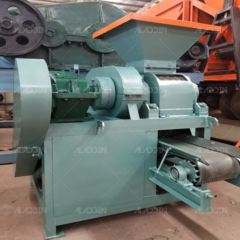 Simple operation of roller forming machine, mineral powder forming machine