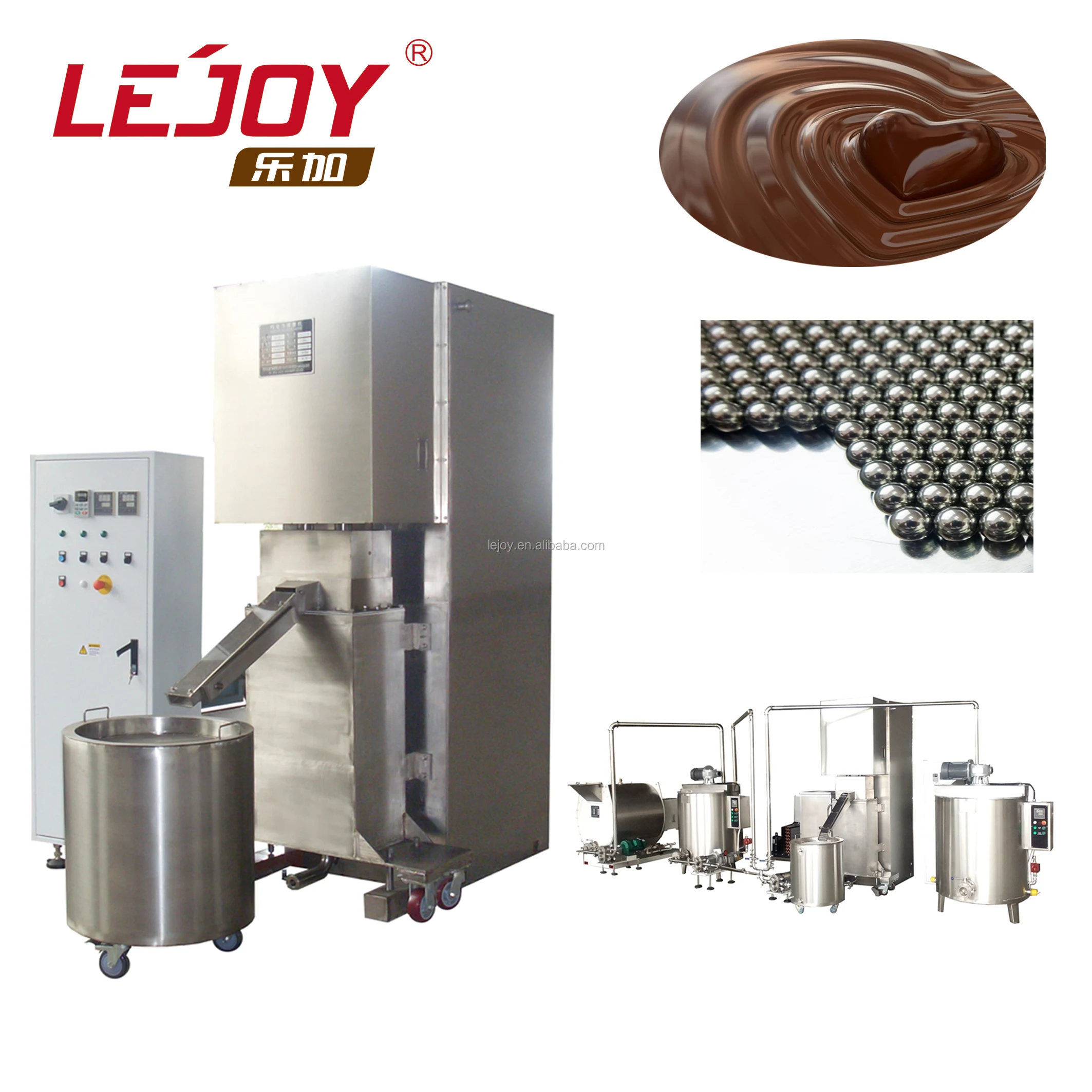 QMJ1000 Chocolate Ball Milling Machine