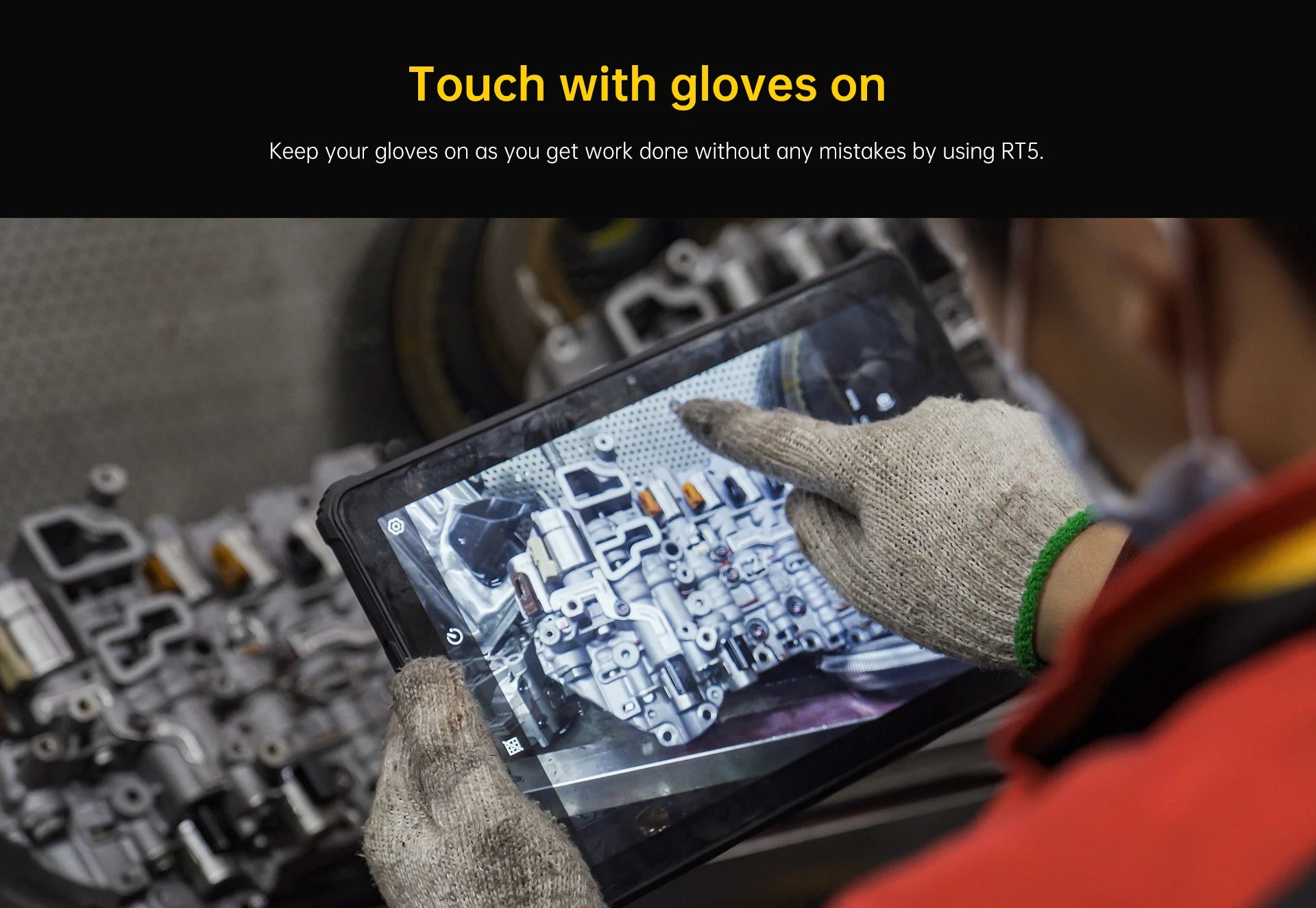 OUKITEL RT5 8GB 256GB Rugged Tablet 11000mAh 10.1 Inch FHD+ Display Android 13 Tablets 16MP Camera 33W Charged Dual 4G Pad