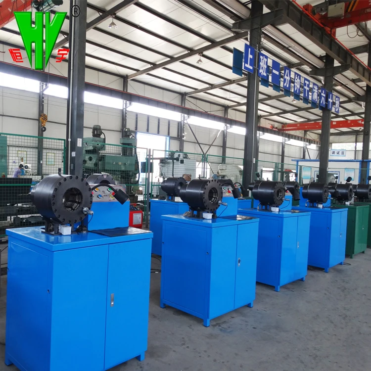 Hydraulic equipment hose crimper hydraulic hose crimping tool