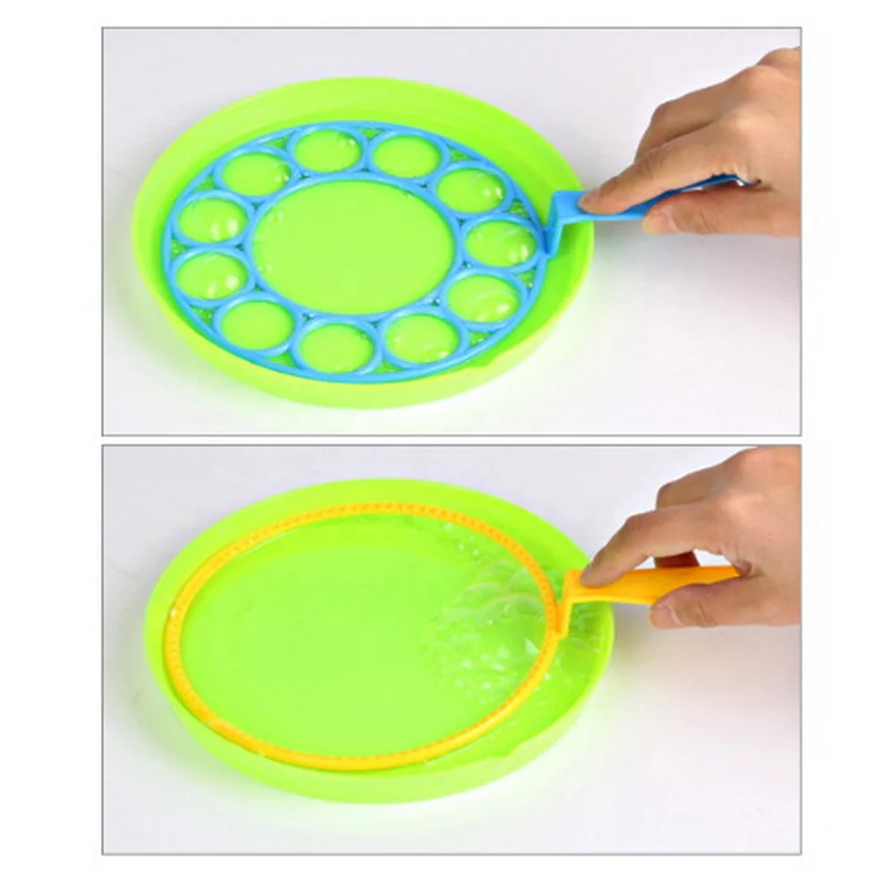 Summer Plastic Toys Magic Super Soap Bubble Set Big Bubble Wand