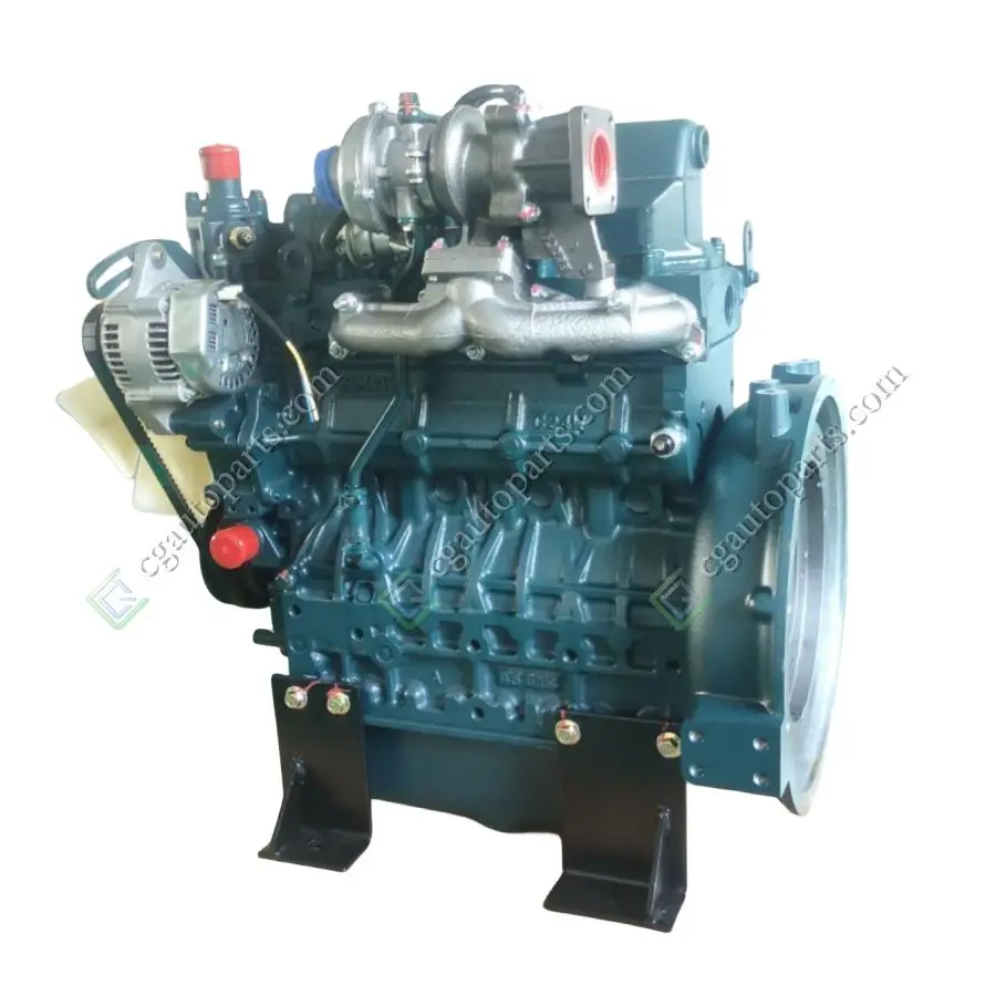 Newpars Excavator Parts Diesel Engine V2403 V2403T V3600 V3600T Engine Assy For Kubota V2403 Engine