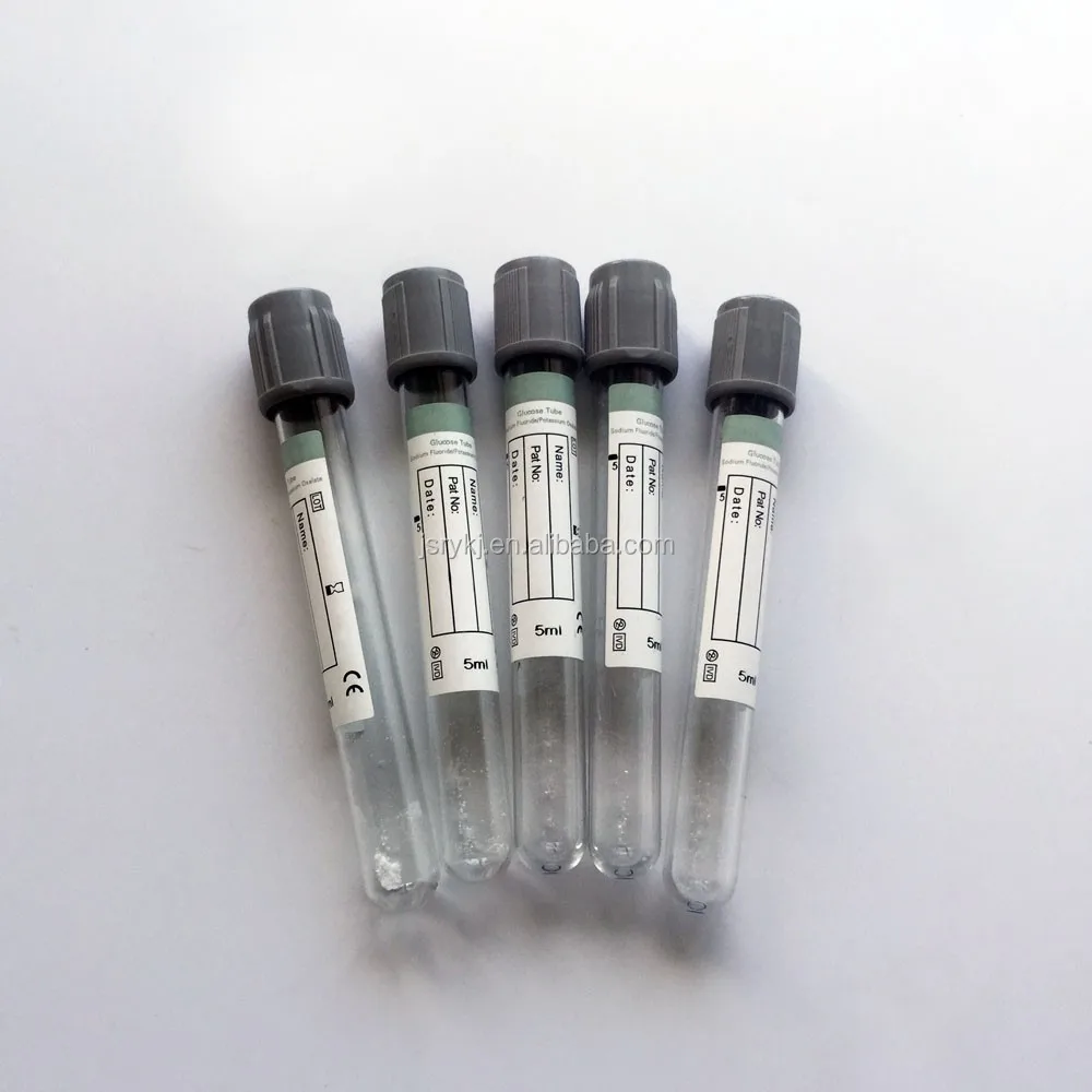 Hospital Medical EDTA K2/K3 Additive Gel Colt Activator Glucose Vacuum Blood Collection Tubes