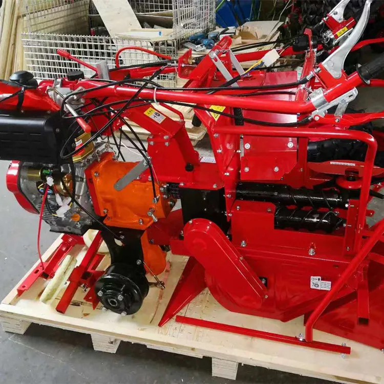 Walking tractor corn maize harvester / 2 row corn harvester / corn harvester manual