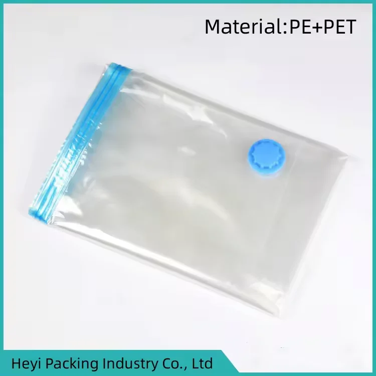 PE+PA Material Vacuum Bag Comforter Storage Bag Clothes Comforter Travel Single Pack Air-pumped Factory Stock