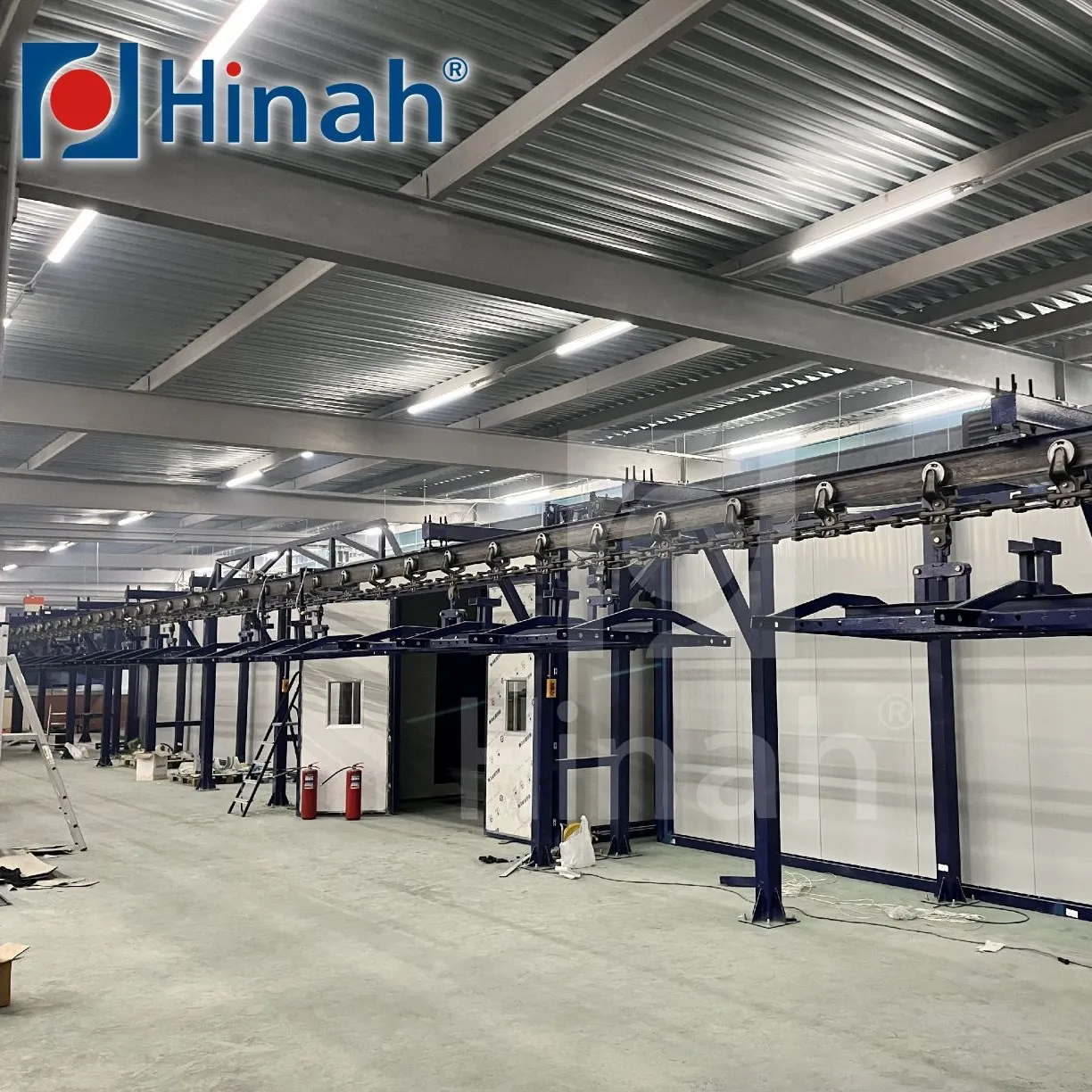 Fluidized Bed Powder Dipping Coating system machine line for bus bar