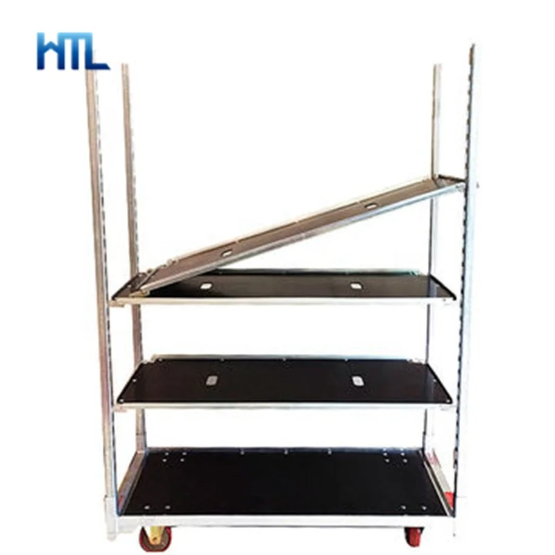 Metal galvanized garden center danish flower greenhouse transport cc container
