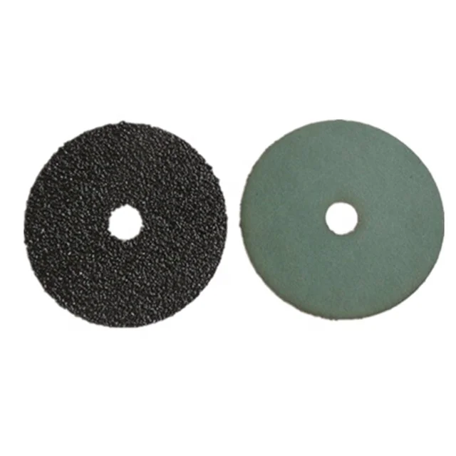 made in china brushed abrasive disc black silicon carbide Fiber discs