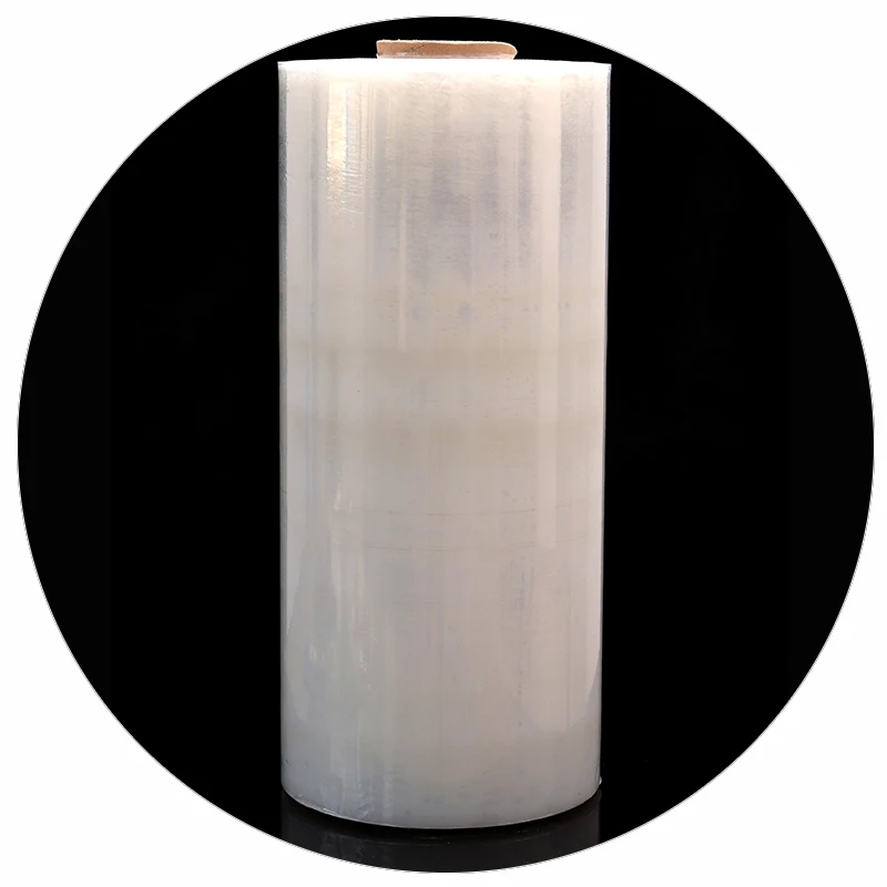 factory price PE Plastic Pe Packaging shrink Film hand roll palle Stretch Film