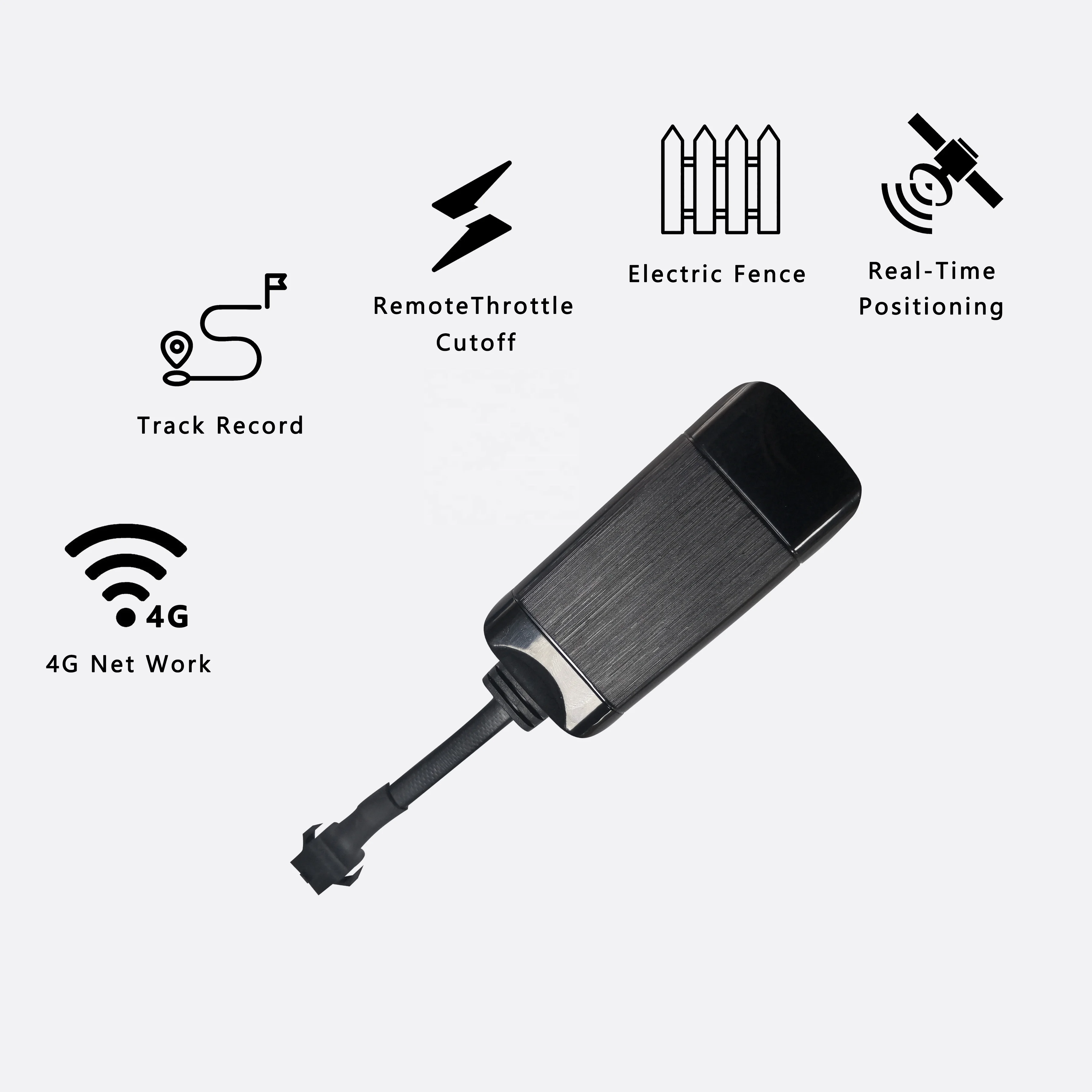 perfect quality wired GPS tracker, 4g network, support most countries in the world, support GT06 protocol