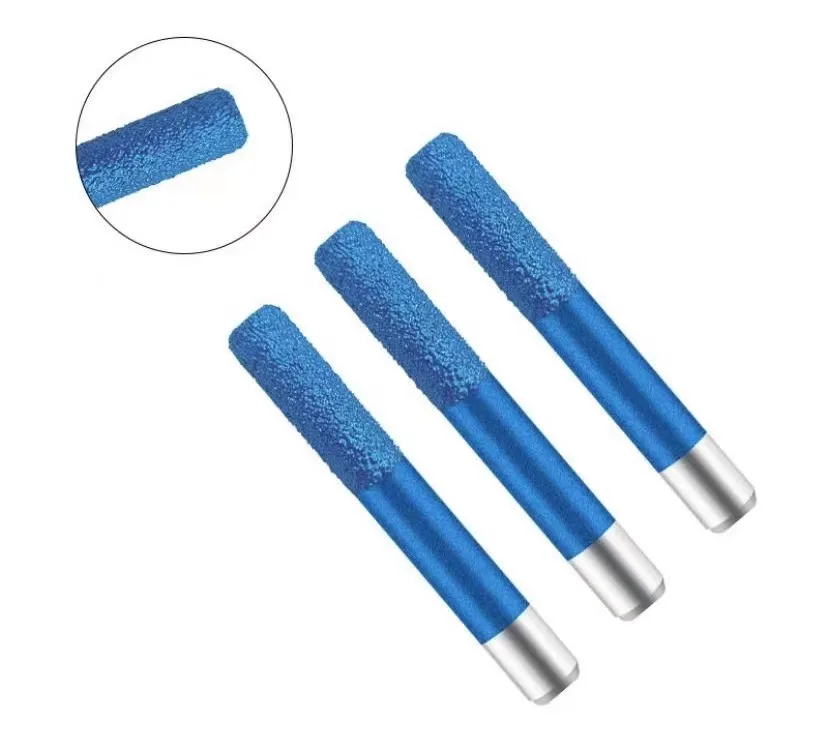 CNC Diamond Router Bit Taper Ball Nose Brazing Stone Engraving Bits For Granite Carving