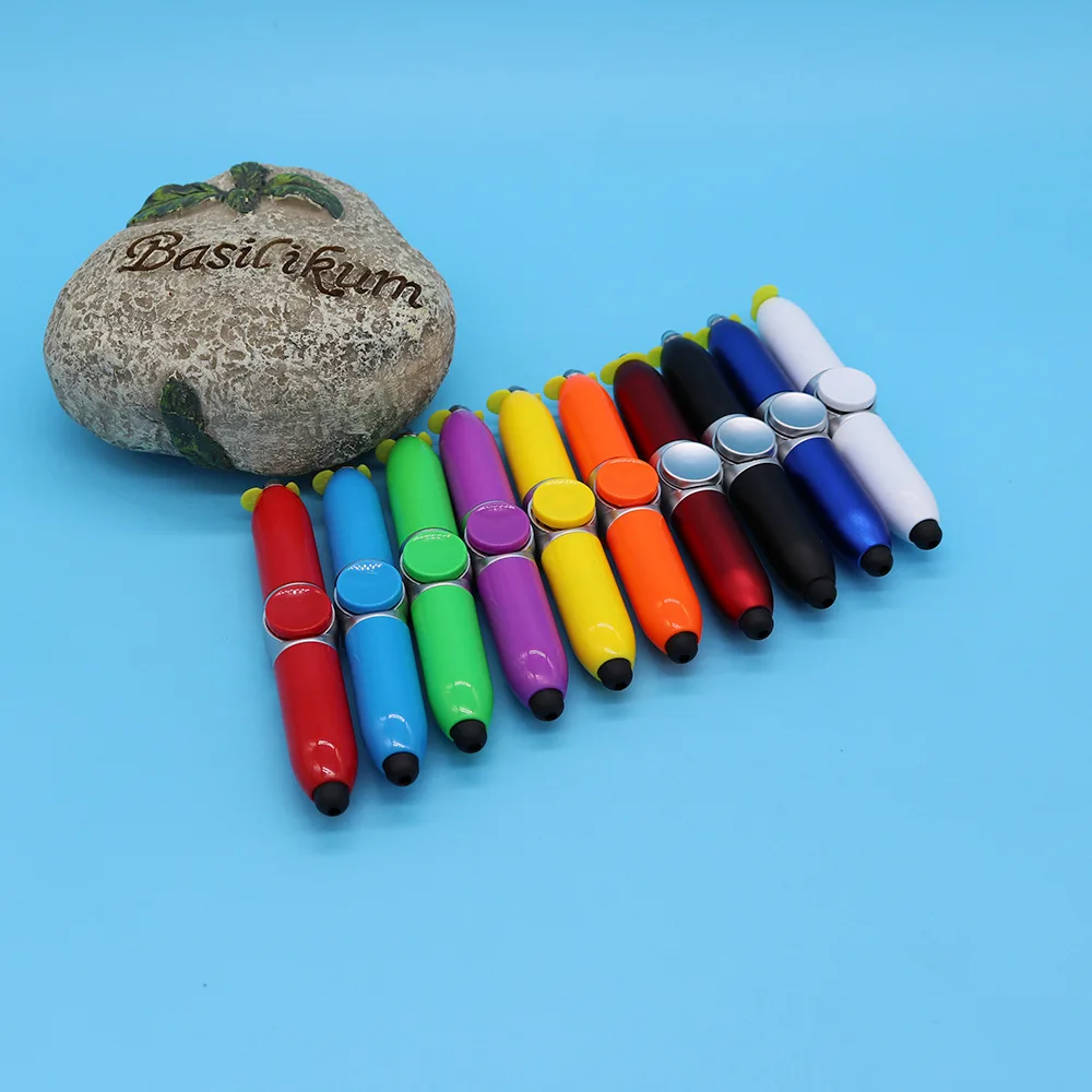 Creative Style Decompression Pen Touch Multifunctional LED Light Pen fidget spinning pen