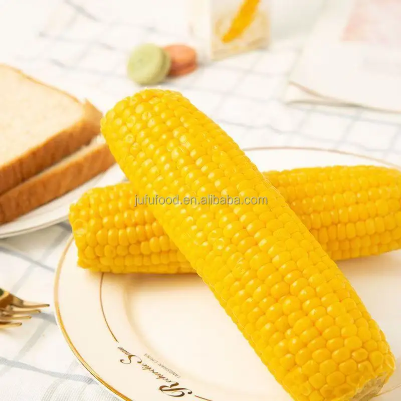 Manufacturers Wholesale Corn Snack Boiled Sweet Corn Cob Ready To Eat