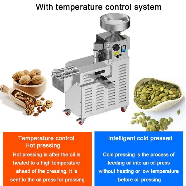 2024 Comply with European standards Small Cold Press Oil Machine