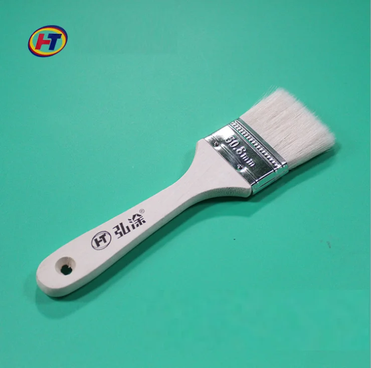 HOTO 3 inch round wood cleaning professional painting brush paint brush