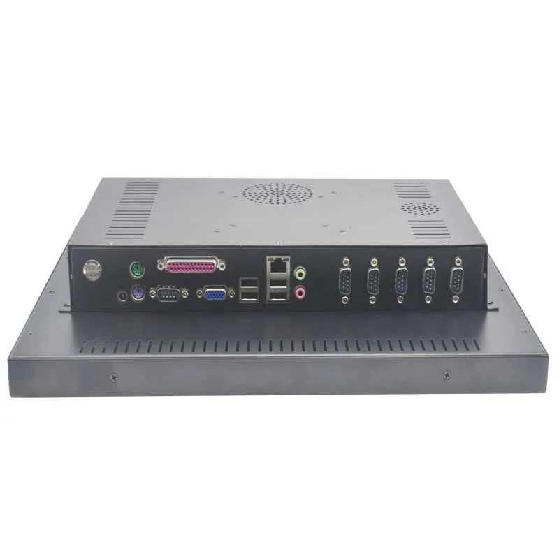 15 Inch 1024x768 Aluminum Alloy Front Bezel Rs232 Industrial Lcd Monitor Capacitive Touch Screen Monitor