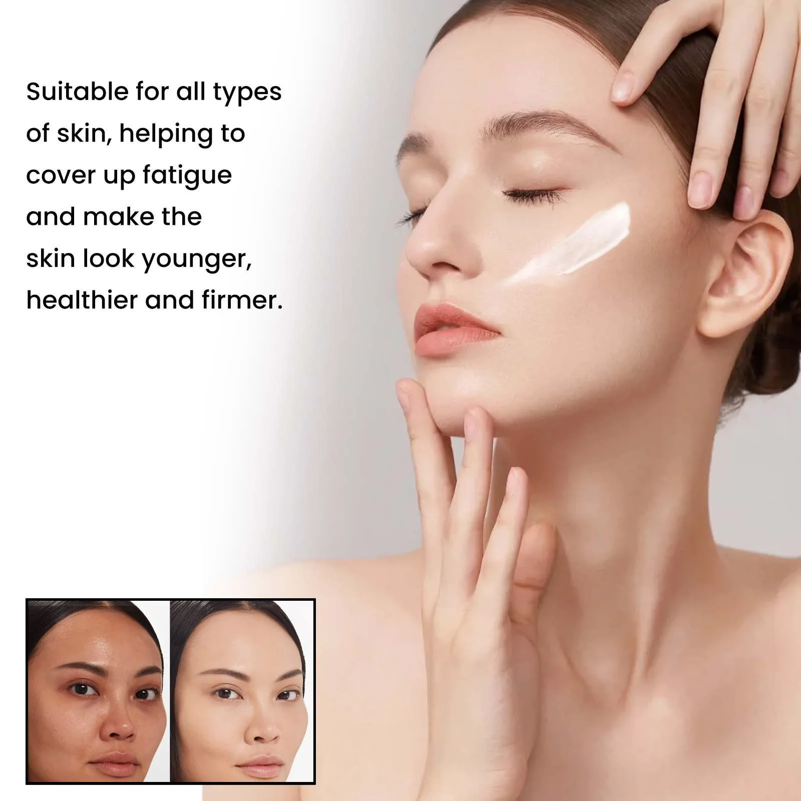 OUHOE Custom Logo 30ML Hydra Moist Cream Unique Magic Cream Conceal Tone Up Cream