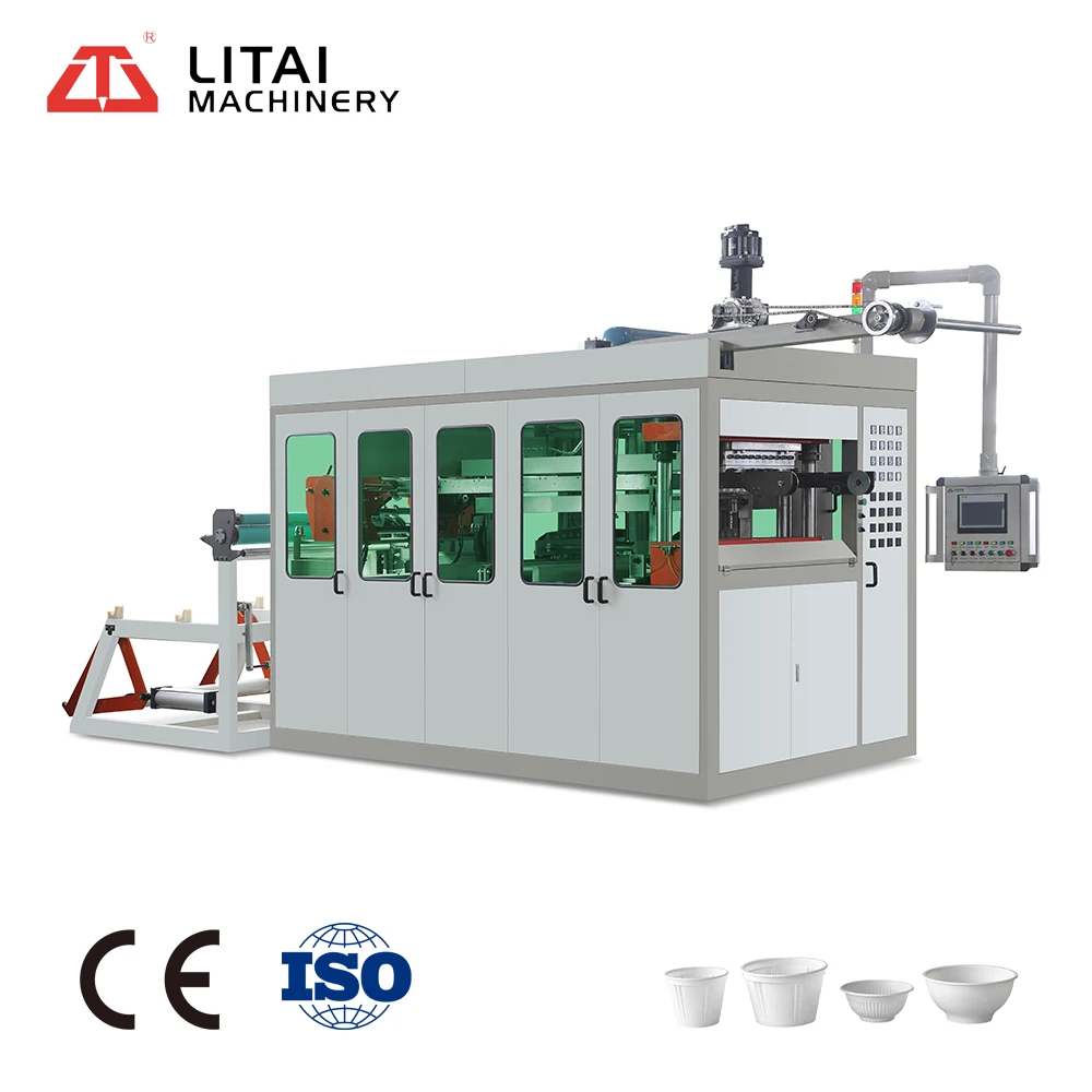 Поставщик оборудования LITAI TQC650B, пластиковая Термоформовочная Машина для контейнера