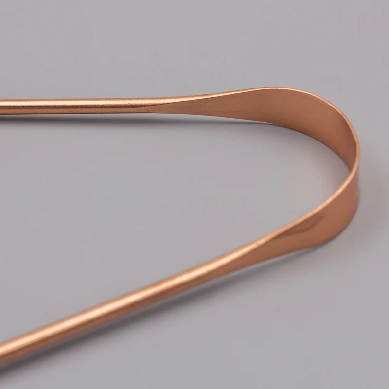 Gold Color Metal Scraper Adult Copper Tongue Cleaner