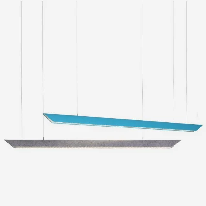 ECOJAS Li70 New arrival personalized design Sounds insulation Dimmable polyester fabric led linear light