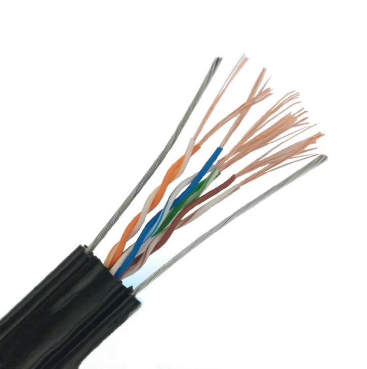 
 Сетевой мониторинг UTP cat5e гибкий плоский кабель для лифта  