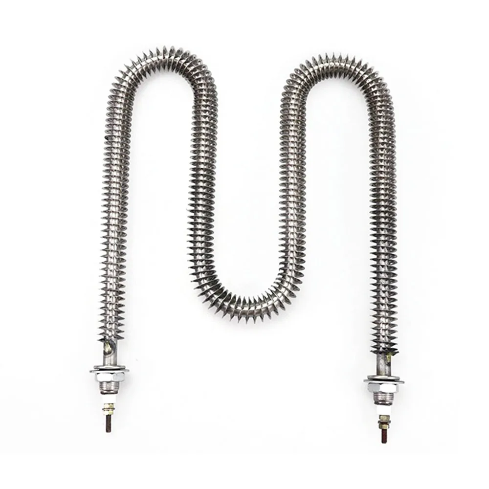 Customized 304 Electric Heating Element Finned Tubular Heater for Air Heating