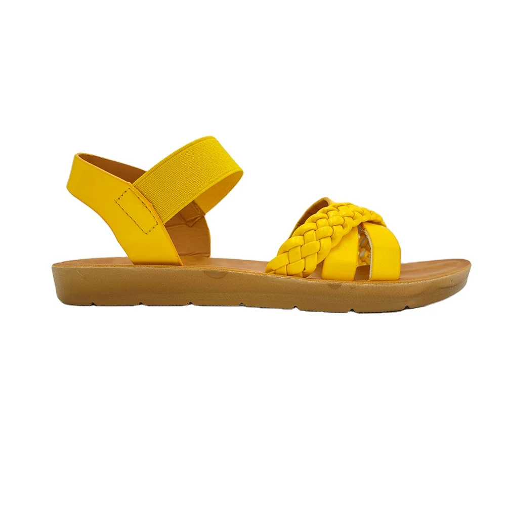 Womens Flat Sandals for Women Comfortable Sandals Shoe Box PU Customized Ankle Strap Summer Shoes Women Girls Ladies Peep Toe